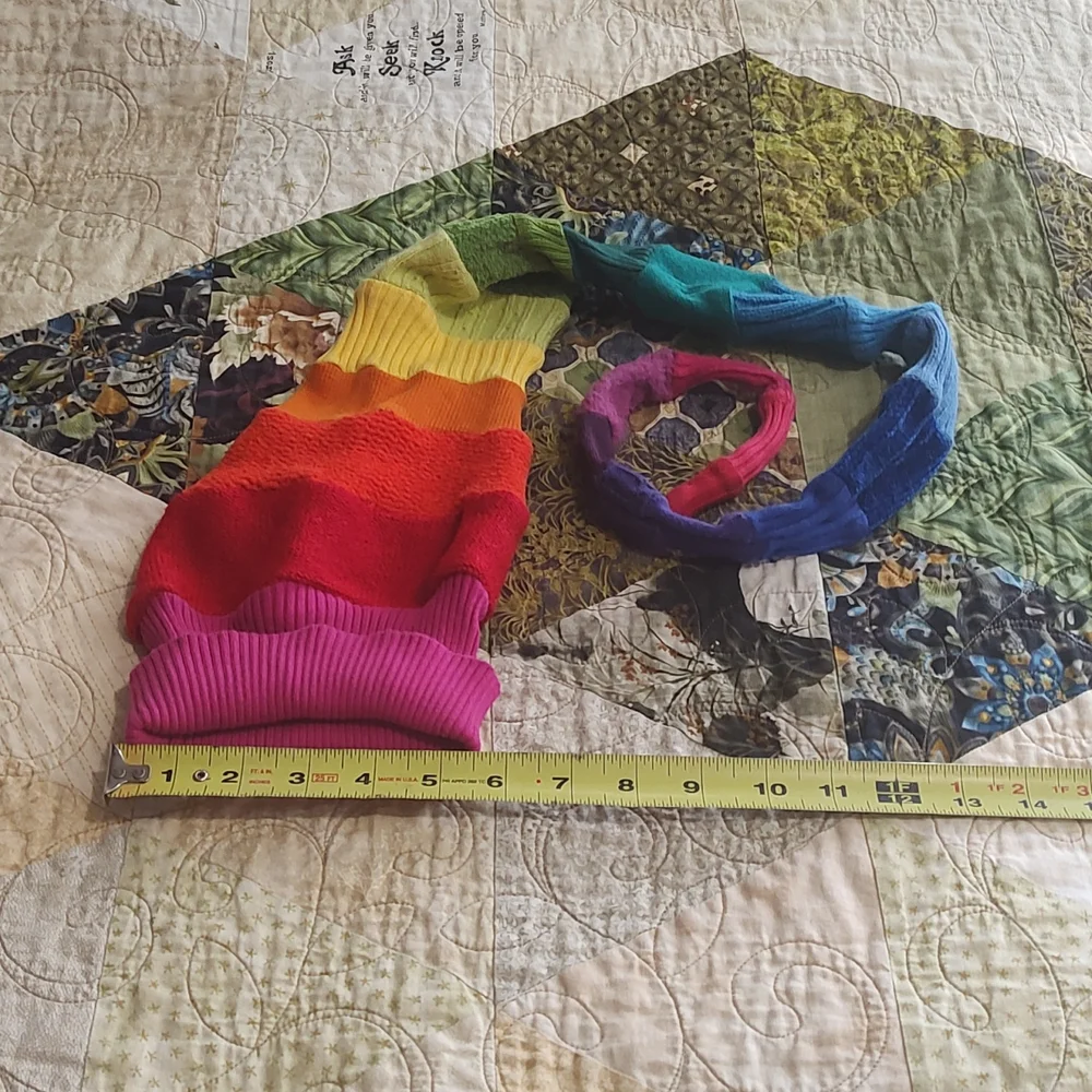 Rainbow Elf Hat - Picture 3 of 5